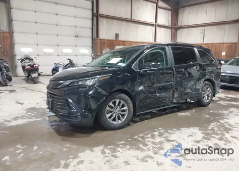 2024 Toyota Sienna Le z USA, uszkodzony, nr VIN 5TDBRKECXRS224772